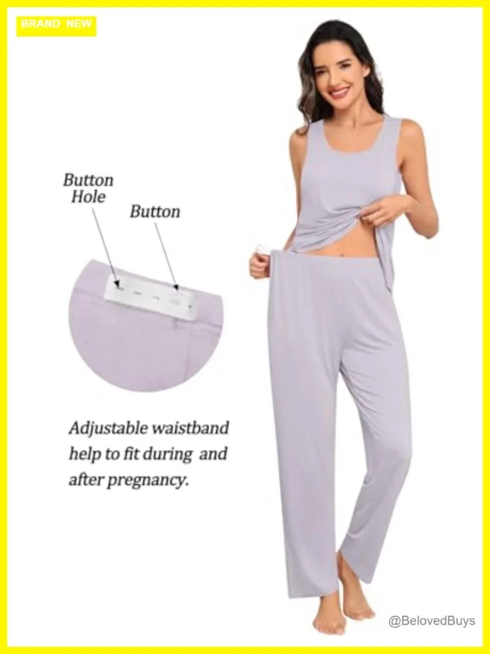 Maternity Nursing Robe Set 3-Piece Breastfeeding Pajama Postpartum Pjs